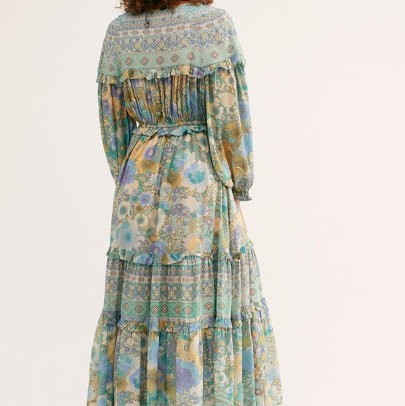 New spell free people amethyst maxi gown turquoise - Picture 16 of 16
